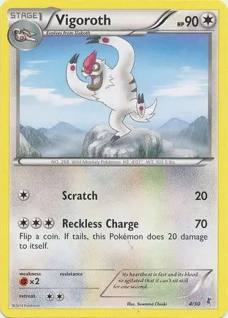 Vigoroth (4/30) [XY: Trainer Kit 1 - Bisharp] Pokémon