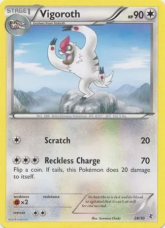 Vigoroth (28/30) [XY: Trainer Kit 1 - Bisharp] Pokémon
