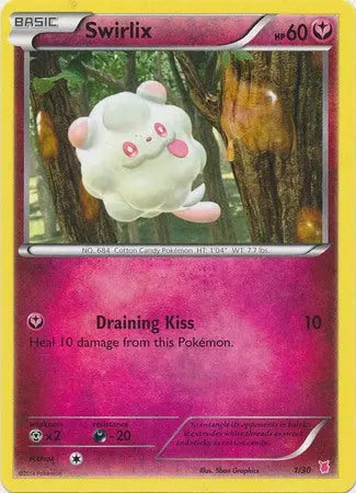 Swirlix (1/30) [XY: Trainer Kit 1 - Wigglytuff] Pokémon