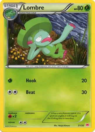 Lombre (21/30) [XY: Trainer Kit 2 - Latias] Pokémon