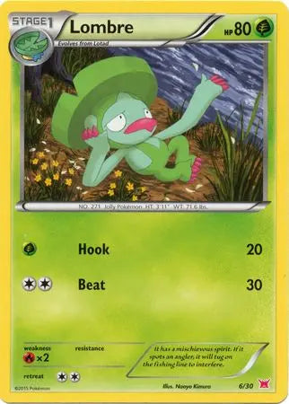 Lombre (6/30) [XY: Trainer Kit 2 - Latias] Pokémon