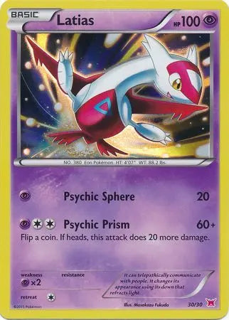 Latias (30/30) [XY: Trainer Kit 2 - Latias] Pokémon