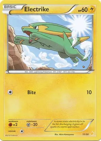 Electrike (11/30) [XY: Trainer Kit 3 - Pikachu Libre] Pokémon