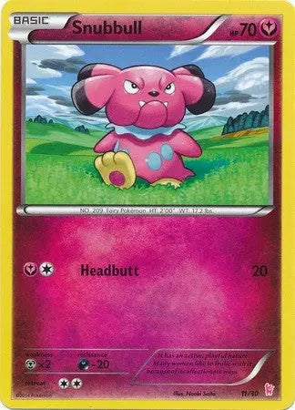 Snubbull (11/30) [XY: Trainer Kit - Sylveon] Pokémon