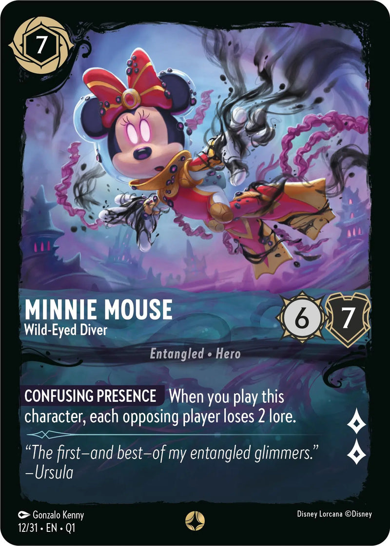 Minnie Mouse - Wild-Eyed Diver (12/31) [Illumineer's Quest: Deep Trouble] Disney