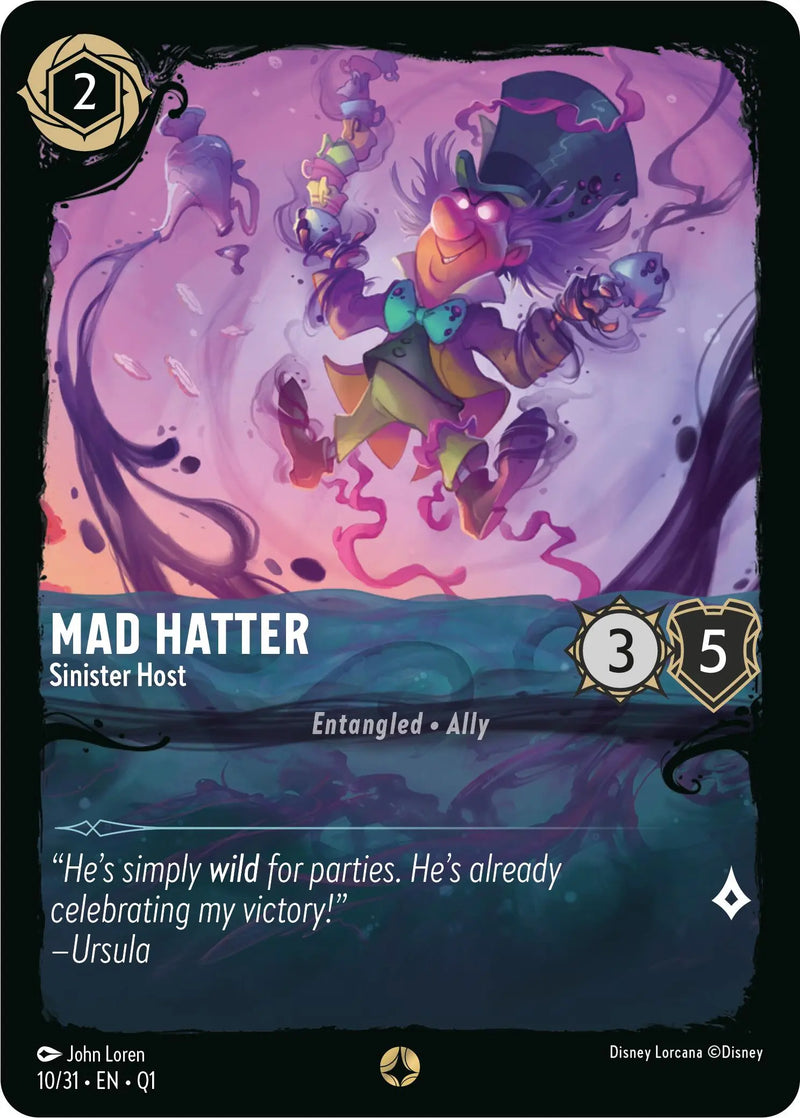 Mad Hatter - Sinister Host (10/31) [Illumineer's Quest: Deep Trouble] Disney