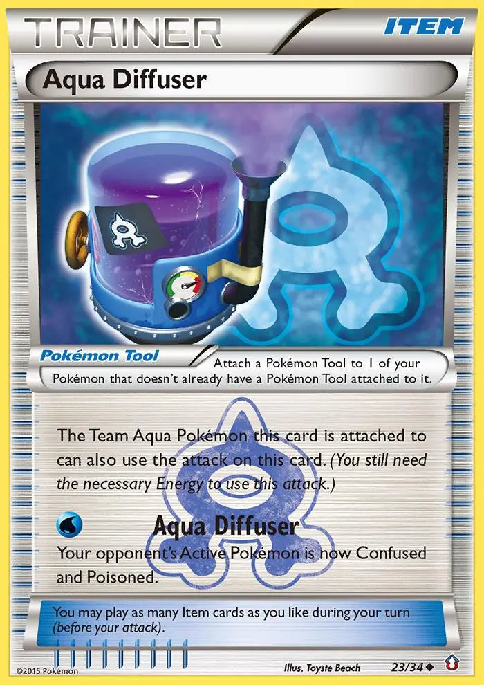 Aqua Diffuser (23/34) [XY: Double Crisis] Pokémon