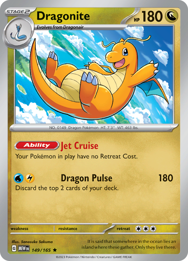 Dragonite (149/165) [Scarlet & Violet: 151]