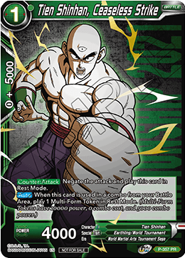 Tien Shinhan, Ceaseless Strike (P-357) [Tournament Promotion Cards] Dragon Ball Super