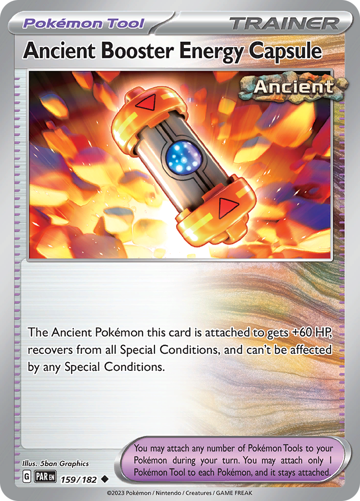 Ancient Booster Energy Capsule (159/182) [Scarlet & Violet: Paradox Rift] Pokémon