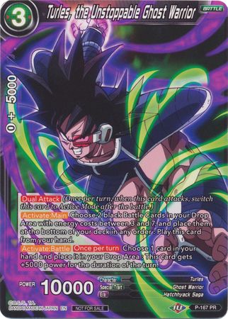 Turles, the Unstoppable Ghost Warrior (P-167) [Promotion Cards] Dragon Ball Super