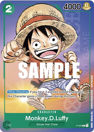 Monkey.D.Luffy (Anime Expo 2023) [One Piece Promotion Cards]