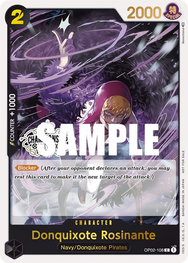 Donquixote Rosinante (Store Championship Participation Pack) [One Piece Promotion Cards]
