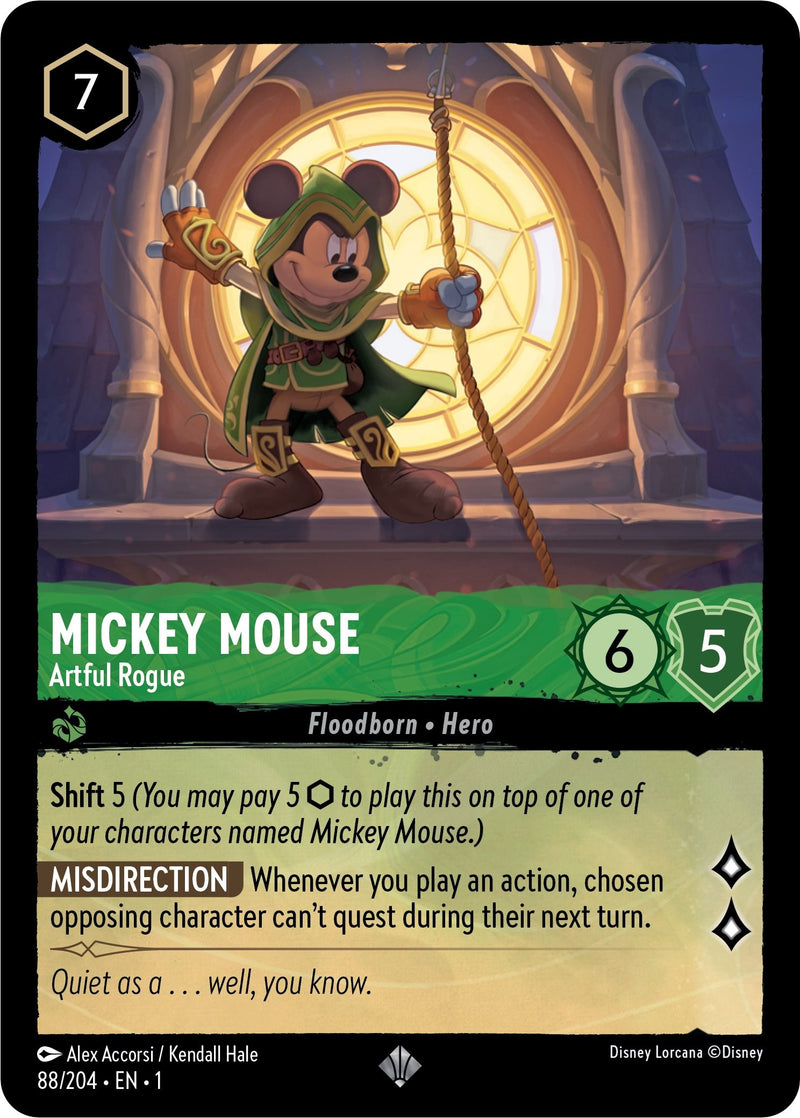 Mickey Mouse - Artful Rogue (88/204) [The First Chapter] Disney