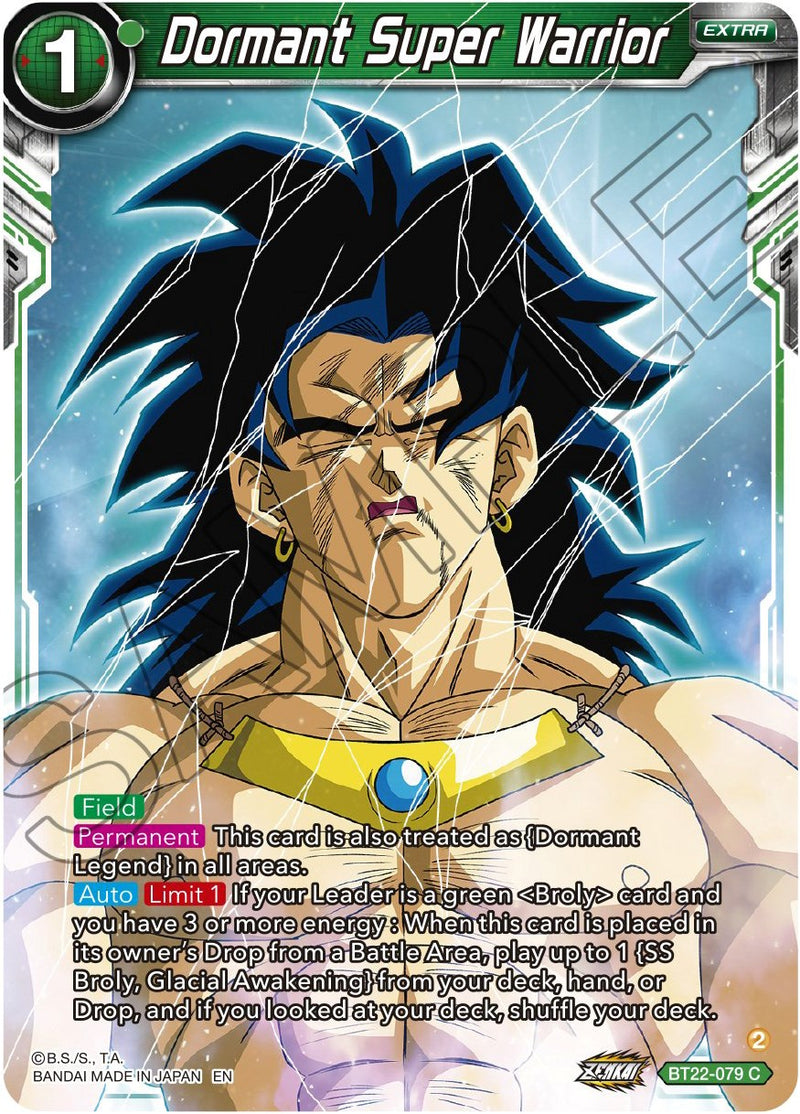 Dormant Super Warrior (BT22-079) [Critical Blow] Dragon Ball Super