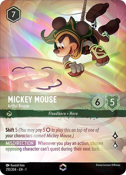 Mickey Mouse - Artful Rogue (Enchanted) (210/204) [The First Chapter] Disney