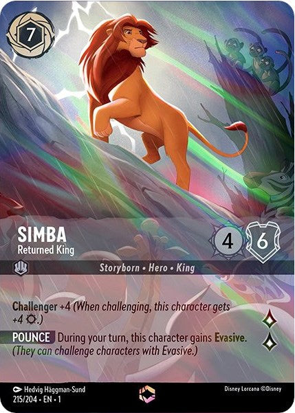 Simba - Returned King (Enchanted) (215/204) [The First Chapter] Disney