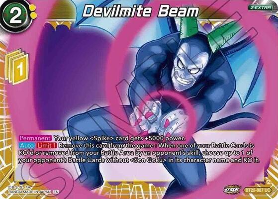 Devilmite Beam (BT22-087) [Critical Blow] Dragon Ball Super