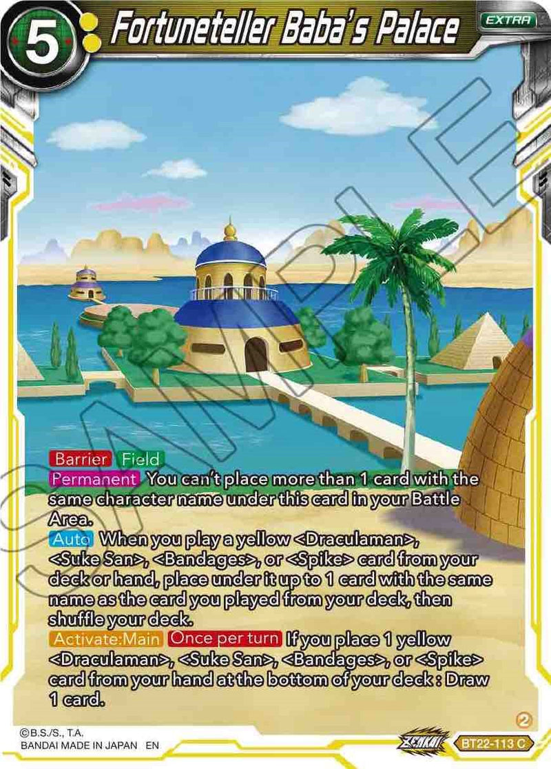 Fortuneteller Baba's Palace (BT22-113) [Critical Blow] Dragon Ball Super