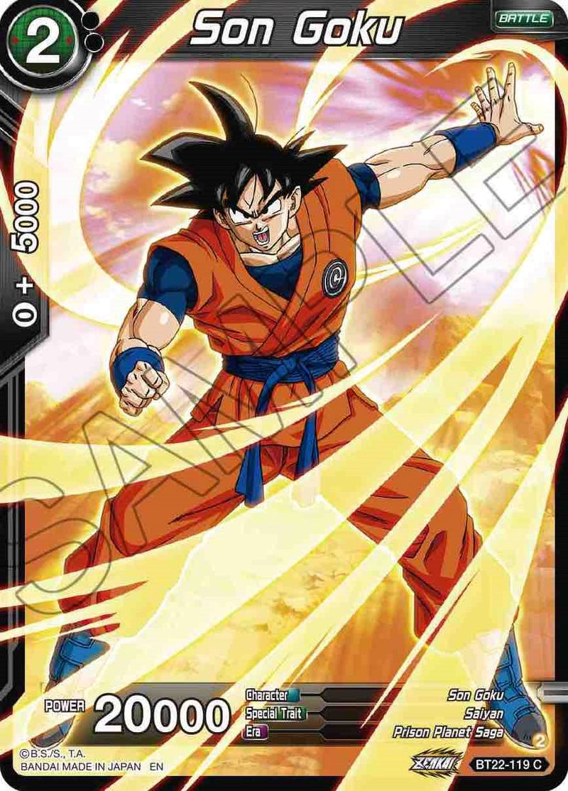 Son Goku (BT22-119) [Critical Blow] Dragon Ball Super