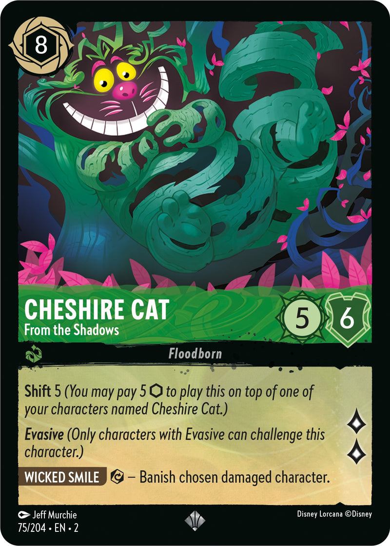 Cheshire Cat - From the Shadows (75/204) [Rise of the Floodborn] Disney