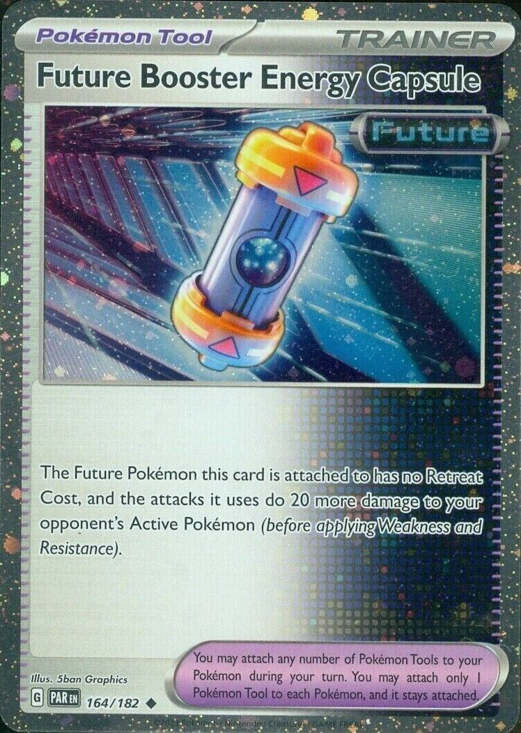 Future Booster Energy Capsule (164/182) (Cosmos Holo) [Scarlet & Violet: Paradox Rift] Pokémon
