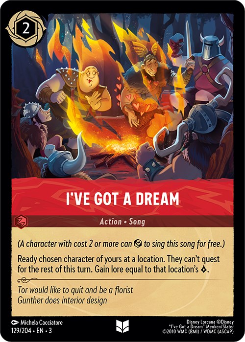 I've Got a Dream (129/204) [Into the Inklands] Disney