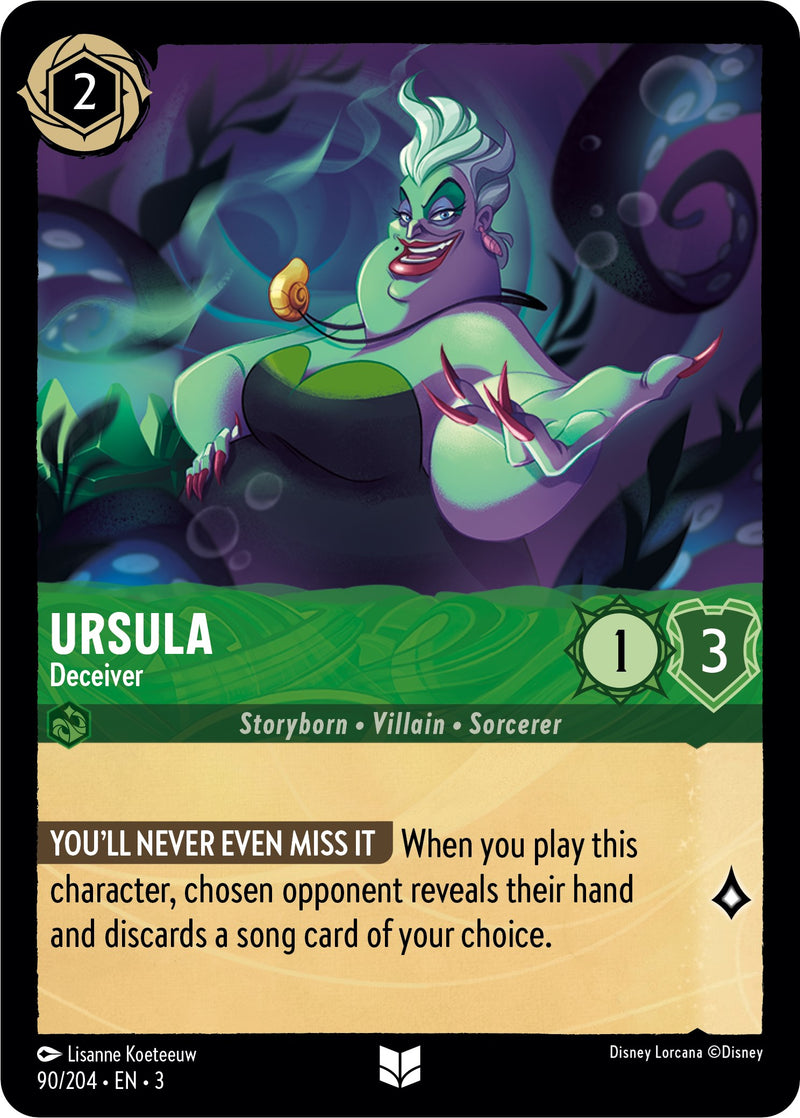 Ursula - Deceiver (90/204) [Into the Inklands] Disney