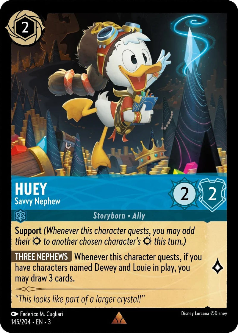 Huey - Savvy Nephew (145/204) [Into the Inklands] Disney