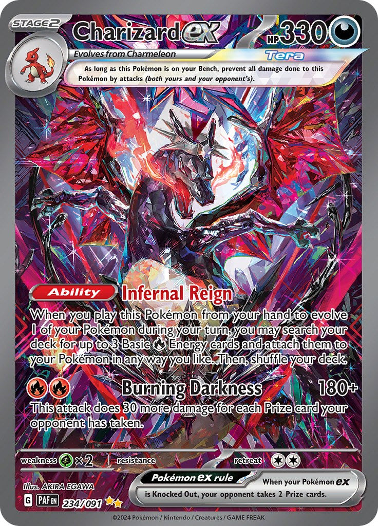Charizard ex (234/091) [Scarlet & Violet: Paldean Fates] Pokémon