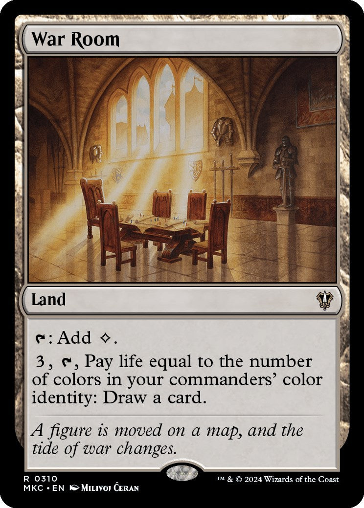 War Room [Murders at Karlov Manor Commander] Magic: The Gathering
