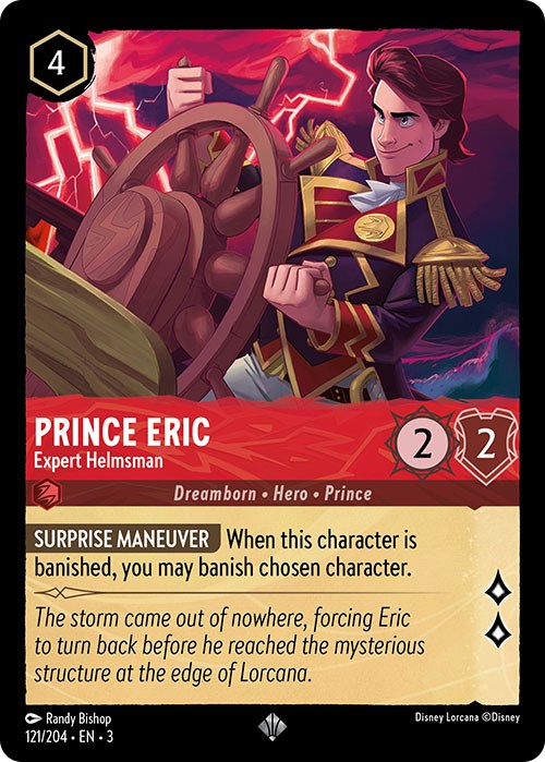 Prince Eric - Expert Helmsman (121/204) [Into the Inklands] Disney