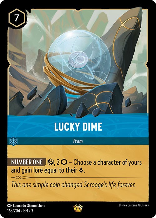 Lucky Dime (165/204) [Into the Inklands] Disney