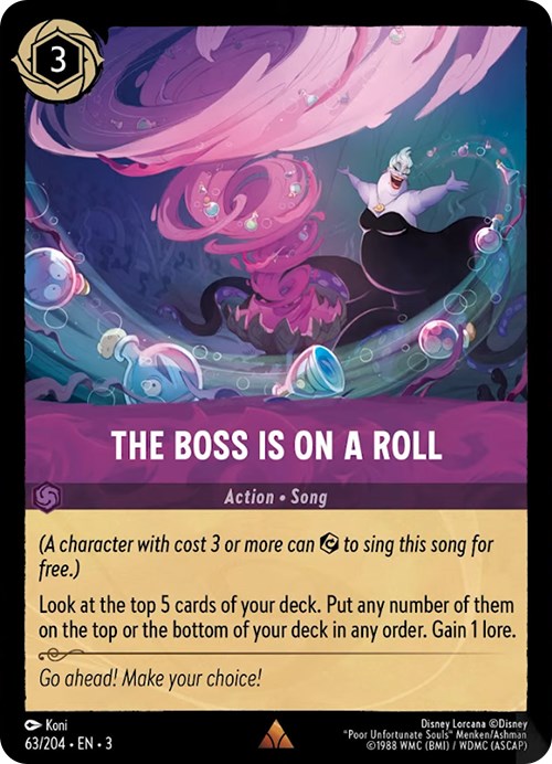 The Boss is on a Roll (63/204) [Into the Inklands] Disney