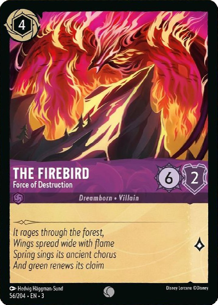 The Firebird - Force of Destruction (56/204) [Into the Inklands] Disney