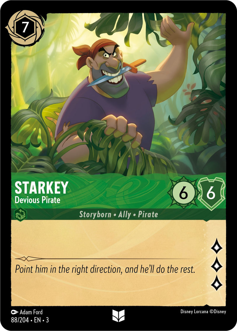 Starkey - Devious Pirate (88/204) [Into the Inklands] Disney