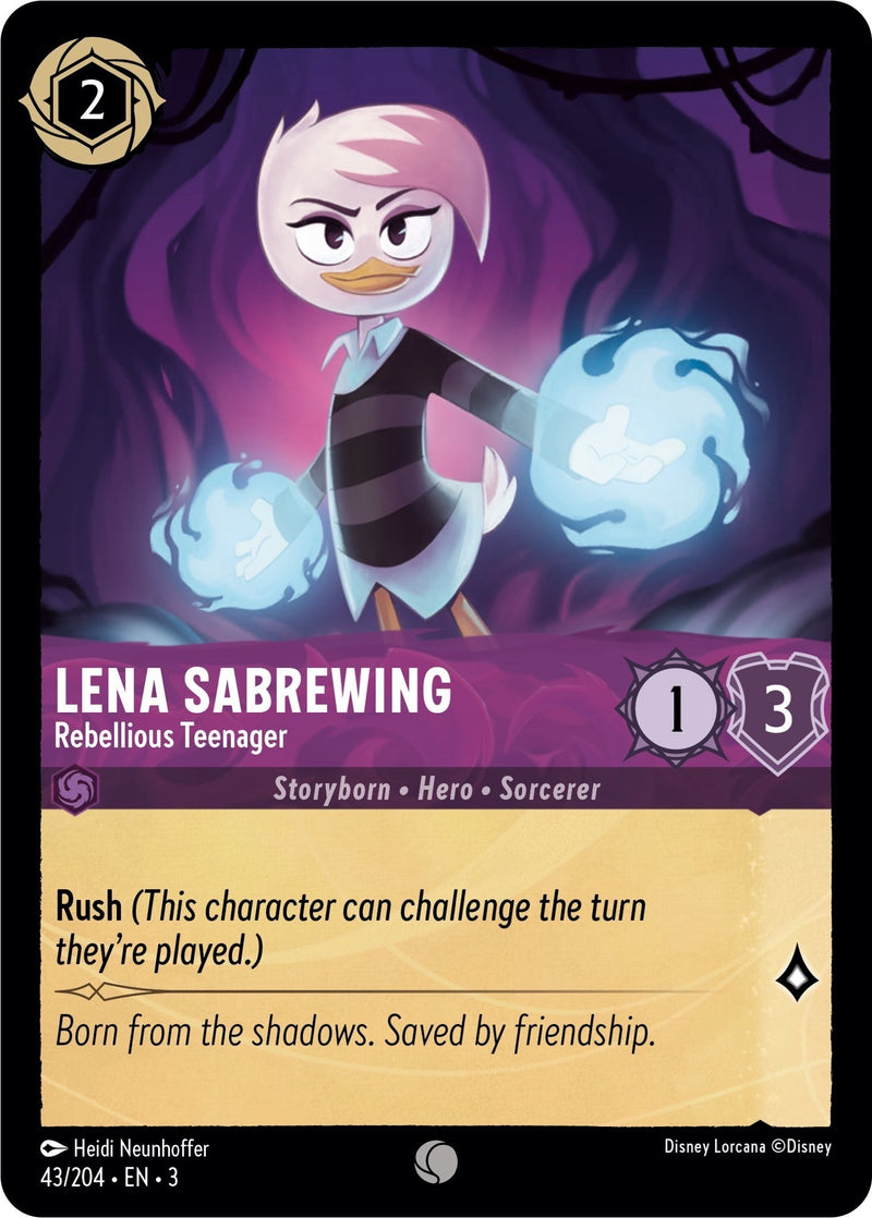 Lena Sabrewing - Rebellious Teenager (43/204) [Into the Inklands] Disney