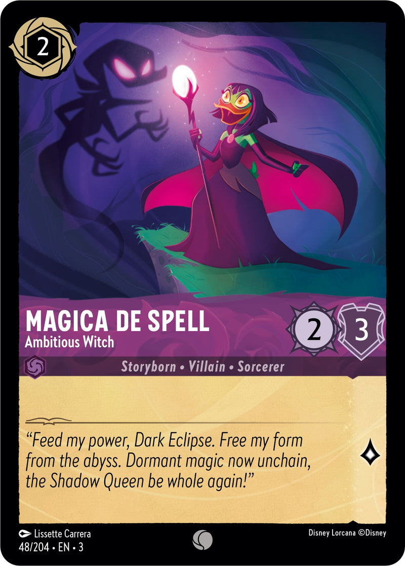 Magica De Spell - Ambitious Witch (48/204) [Into the Inklands] Disney