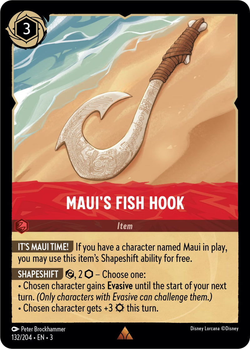 Maui's Fish Hook (132/204) [Into the Inklands] Disney