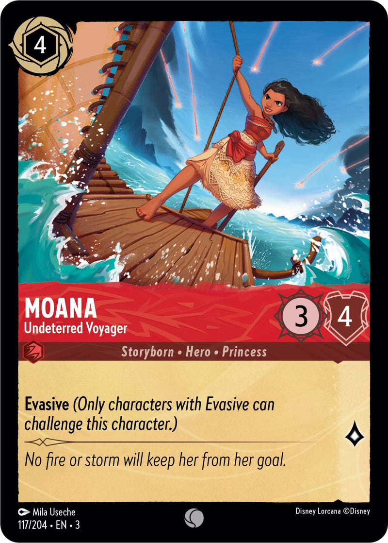 Moana - Undeterred Voyager (117/204) [Into the Inklands] Disney