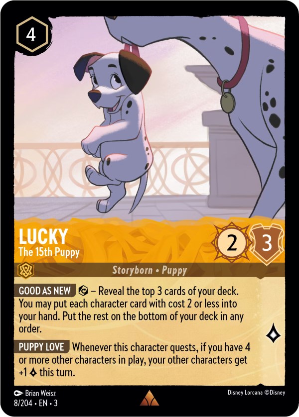 Lucky - The 15th Puppy (8/204) [Into the Inklands] Disney