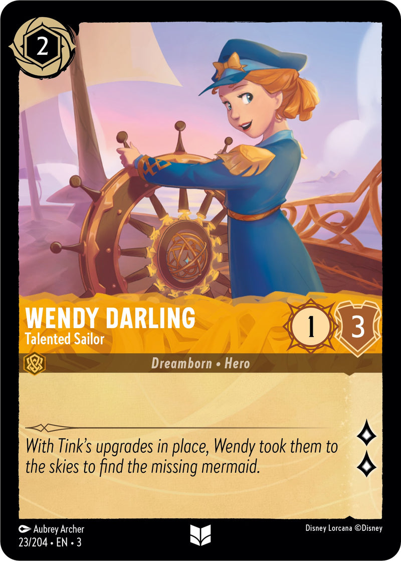 Wendy Darling - Talented Sailor (23/204) [Into the Inklands] Disney