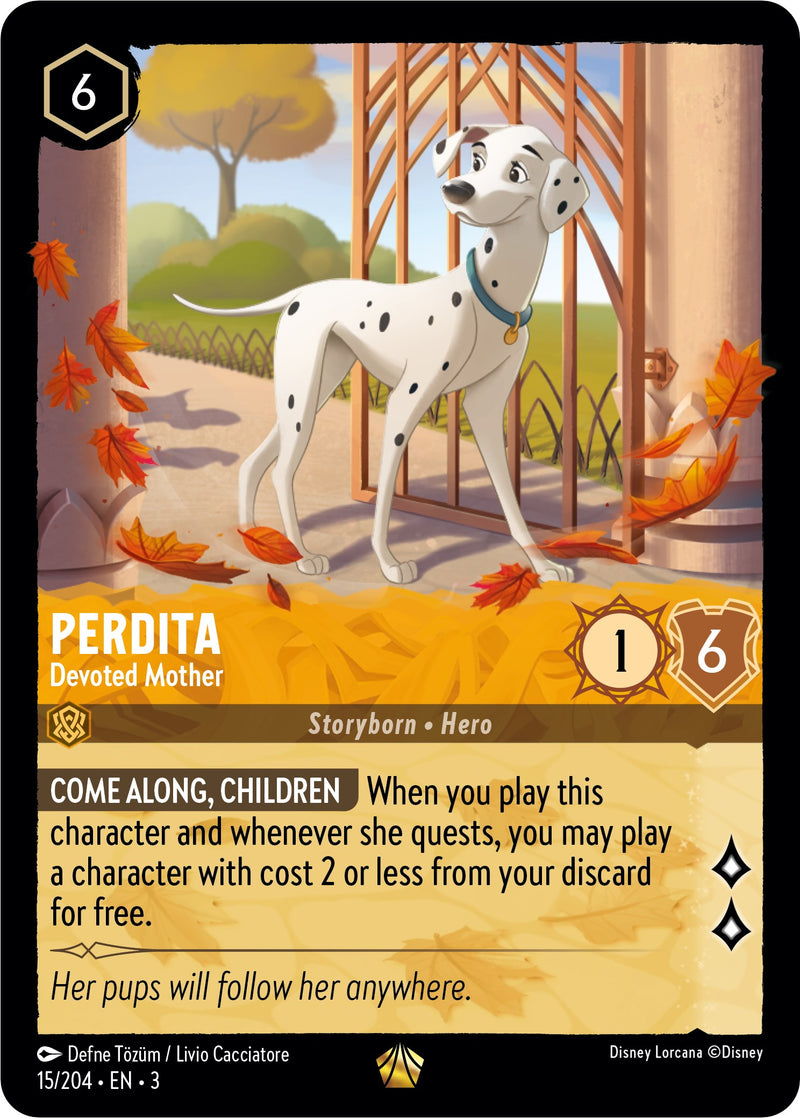 Perdita - Devoted Mother (15/204) [Into the Inklands] Disney