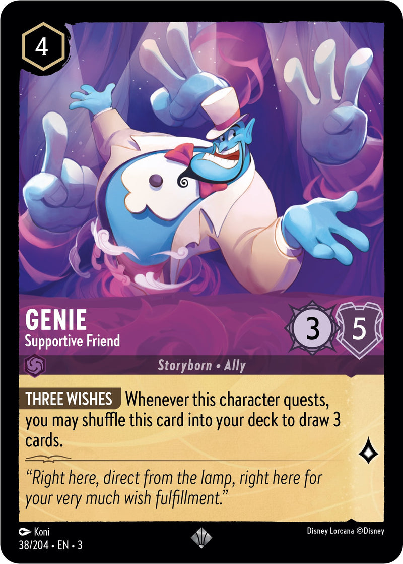 Genie - Supportive Friend (38/204) [Into the Inklands] Disney