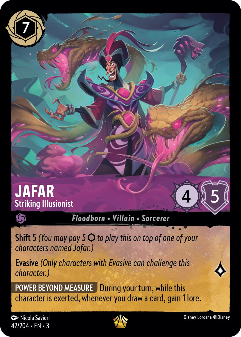 Jafar - Striking Illusionist (42/204) [Into the Inklands] Disney