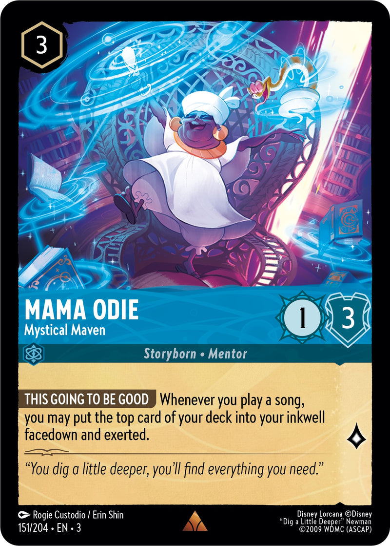 Mama Odie - Mystical Maven (151/204) [Into the Inklands] Disney