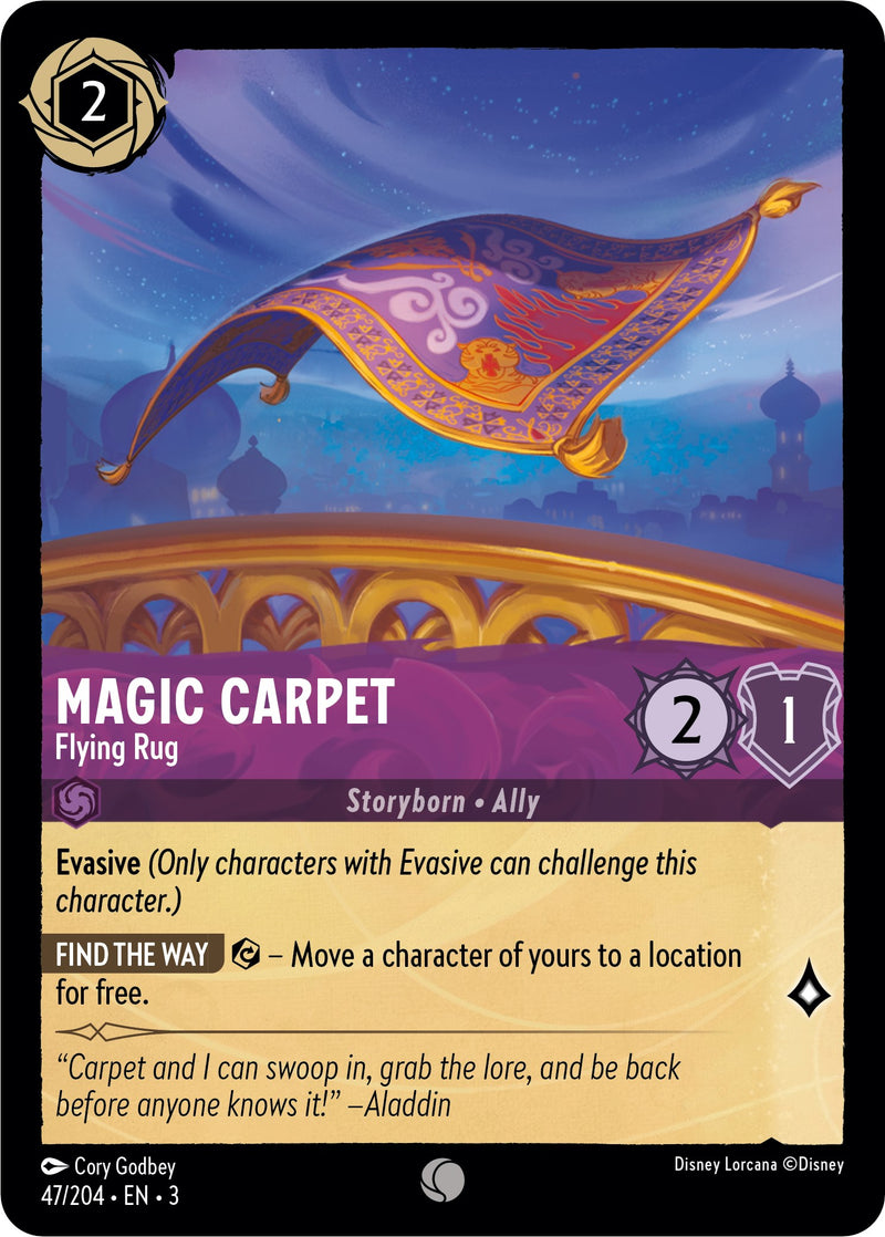 Magic Carpet - Flying Rug (47/204) [Into the Inklands] Disney