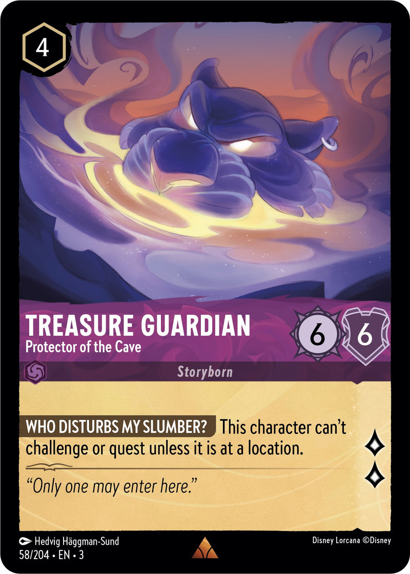 Treasure Guardian - Protector of the Cave (58/204) [Into the Inklands] Disney