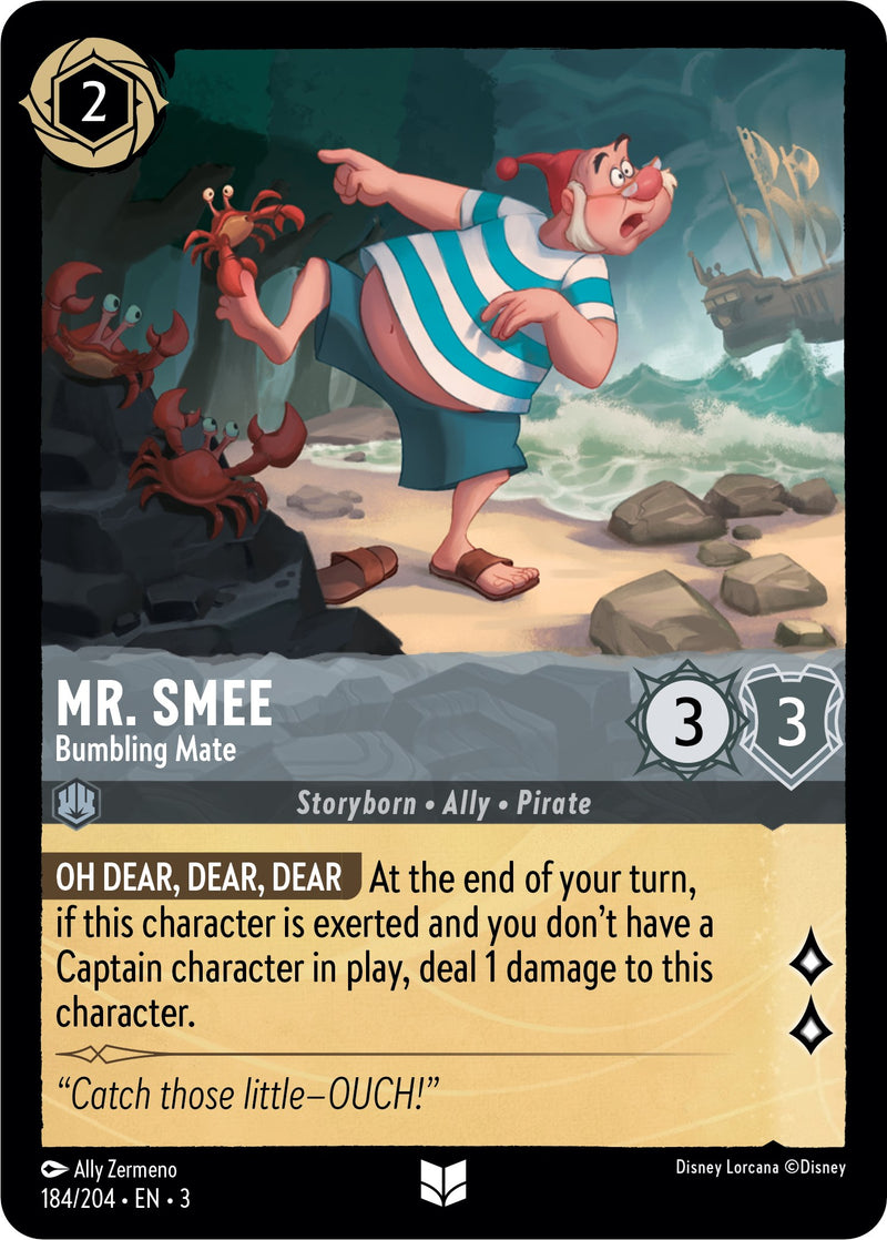 Mr. Smee - Bumbling Mate (184/204) [Into the Inklands] Disney