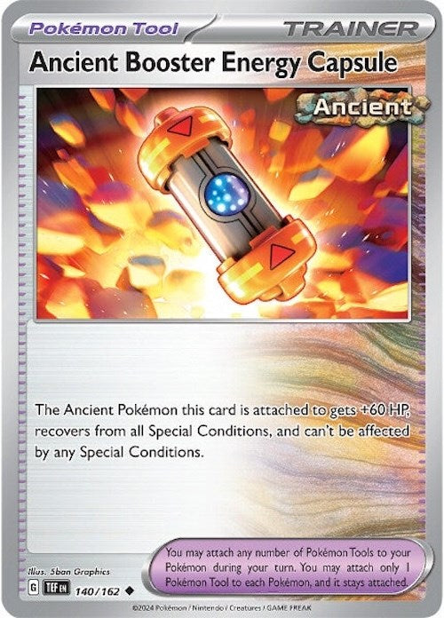 Ancient Booster Energy Capsule (140/162) [Scarlet & Violet: Temporal Forces] Pokémon